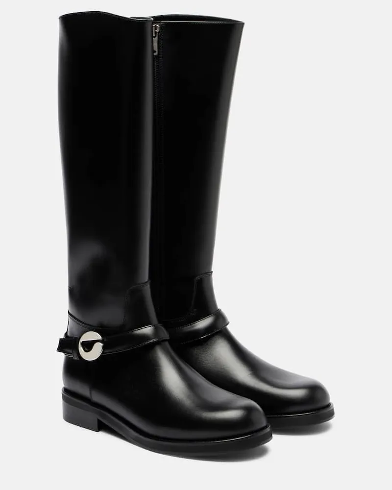 COPERNI Stiefel Cavalier aus Leder Schwarz