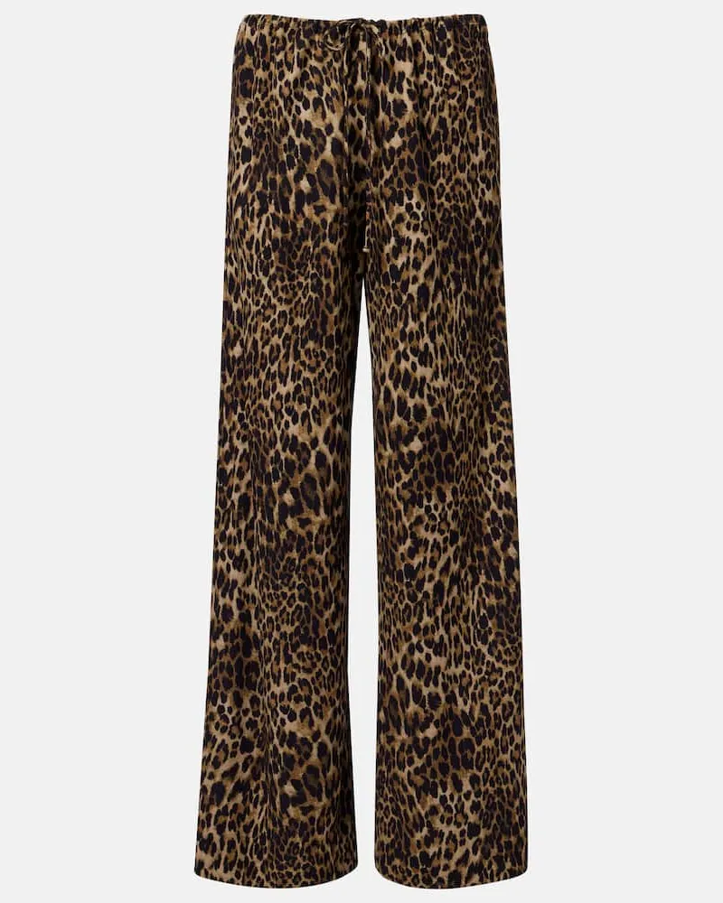 Nili Lotan Weite Hose Adriel Multicolor