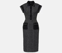 Midikleid aus Tweed