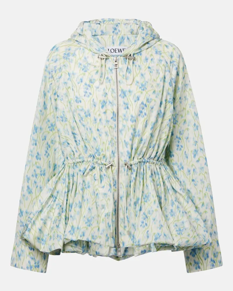 Loewe Bedruckte Jacke Blau