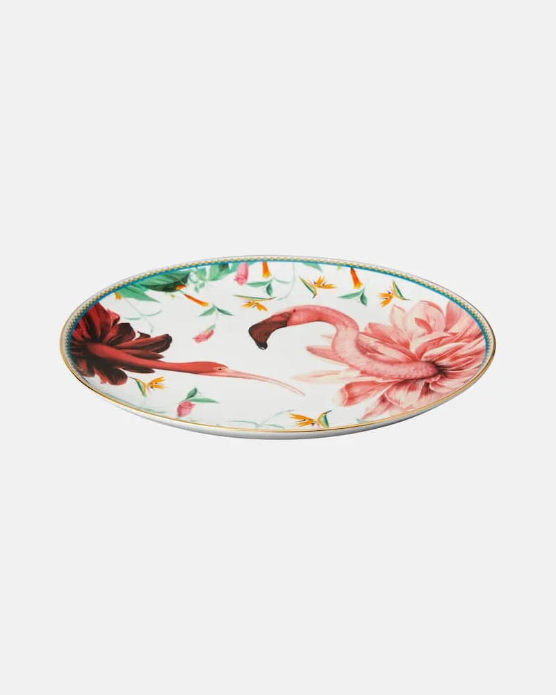 La DoubleJ Deko-Schale Birdbloom Multicolor