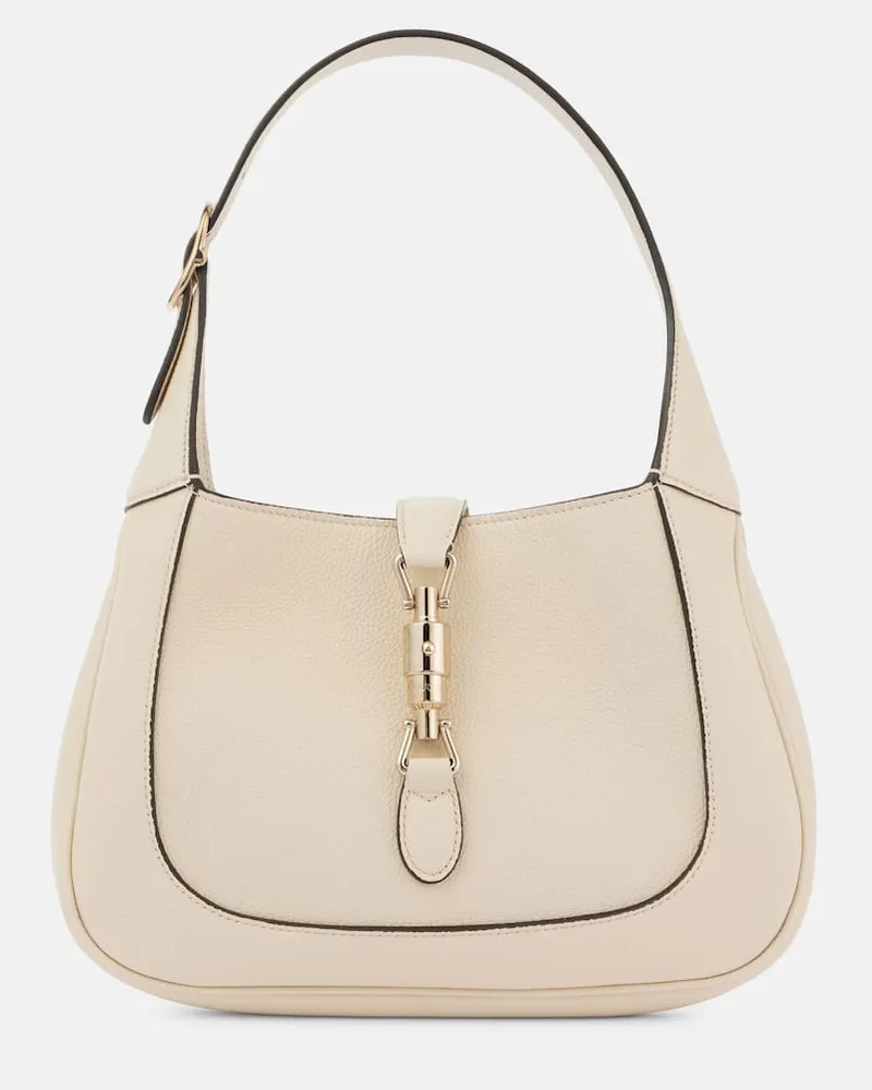 Gucci Schultertasche Gucci Jackie 1961 Small aus Leder Weiß