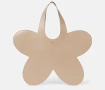 Tote Bag Flower aus Leder