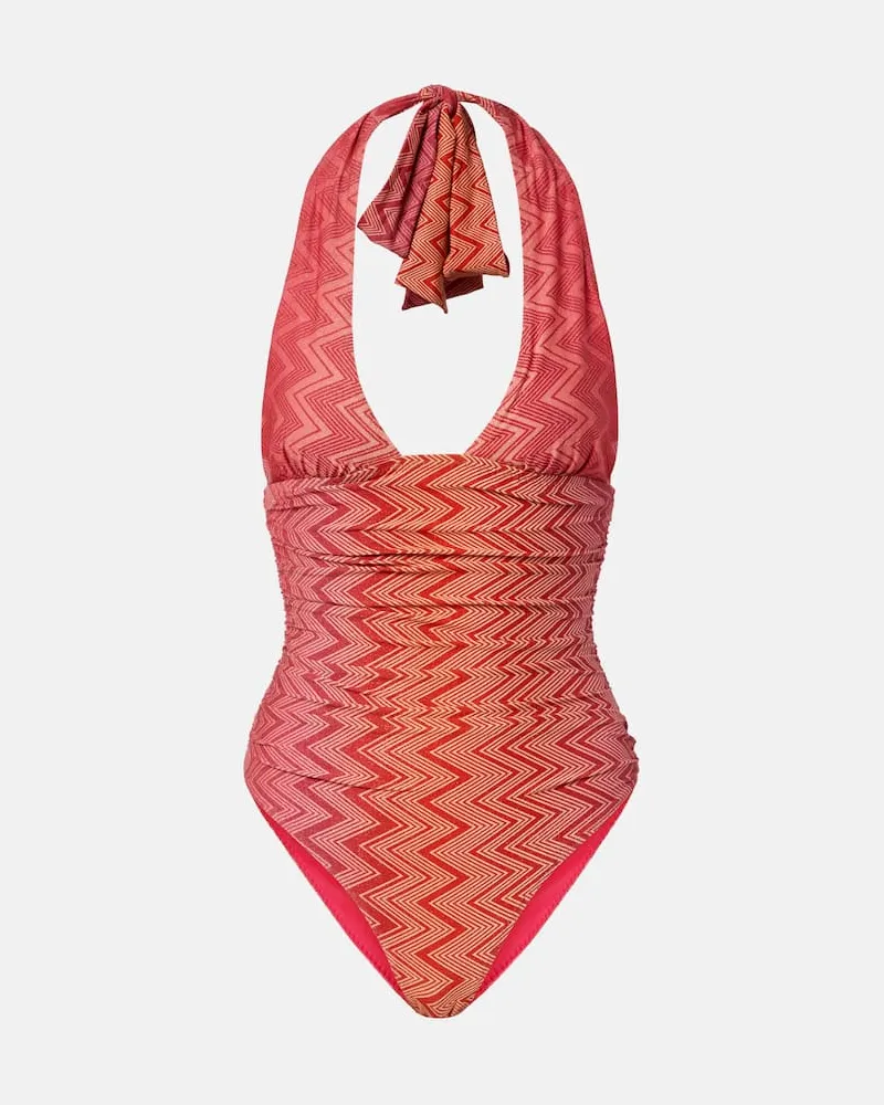 Missoni Badeanzug Rot