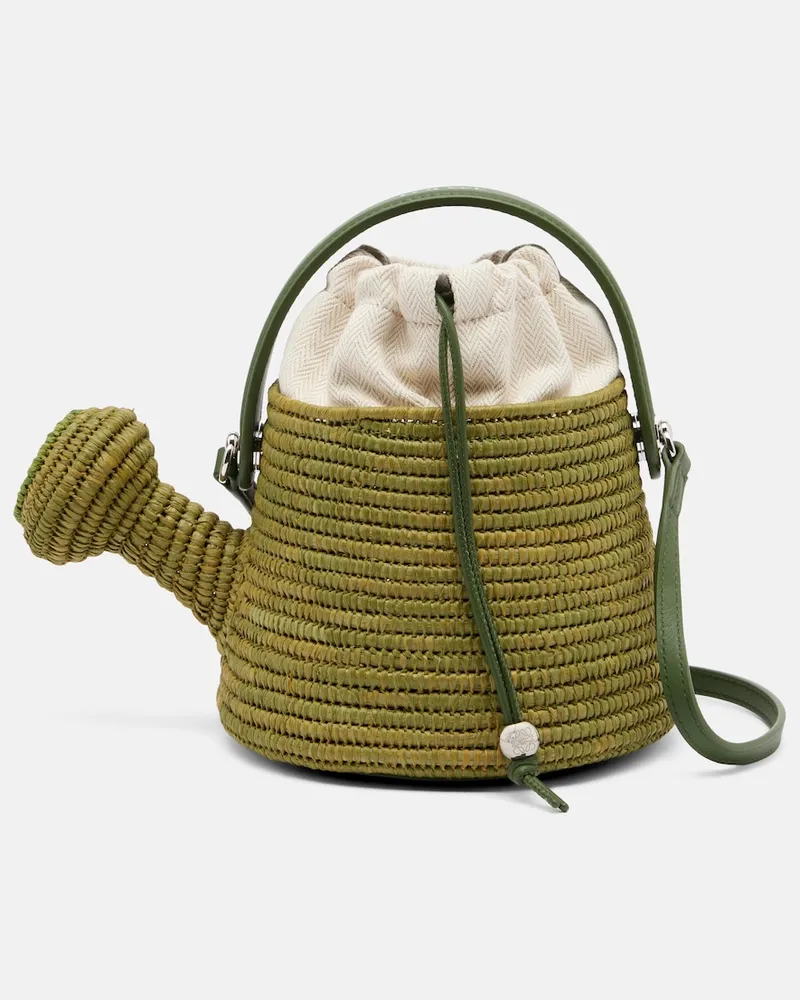 Loewe Paula's Ibiza Bucket Bag Watering Can Small Grün