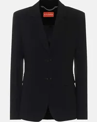 Altuzarra Blazer Fenice aus Cady Schwarz