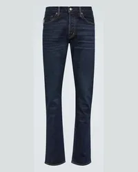 Tom Ford Mid-Rise Skinny Jeans Blau