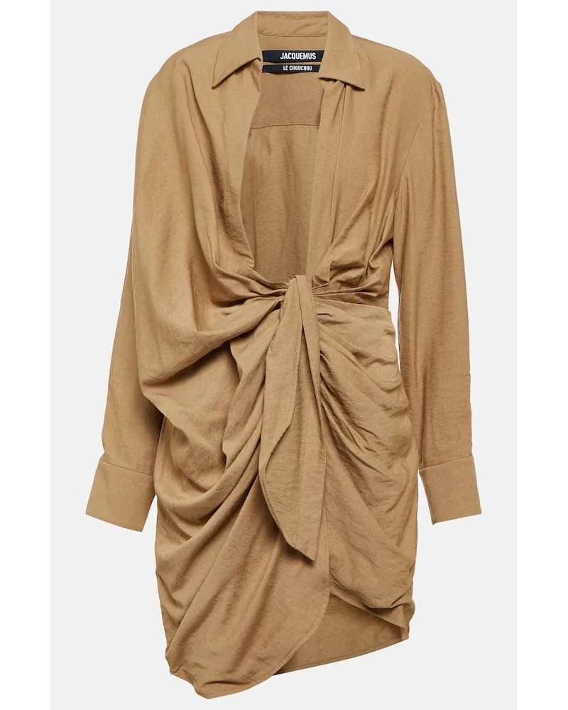 Jacquemus Minikleid La Robe Bahia Beige