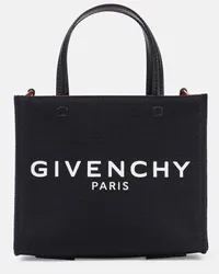 Givenchy Tote G-Tote Mini aus Canvas Schwarz