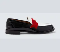 Loafers Penny aus Lackleder