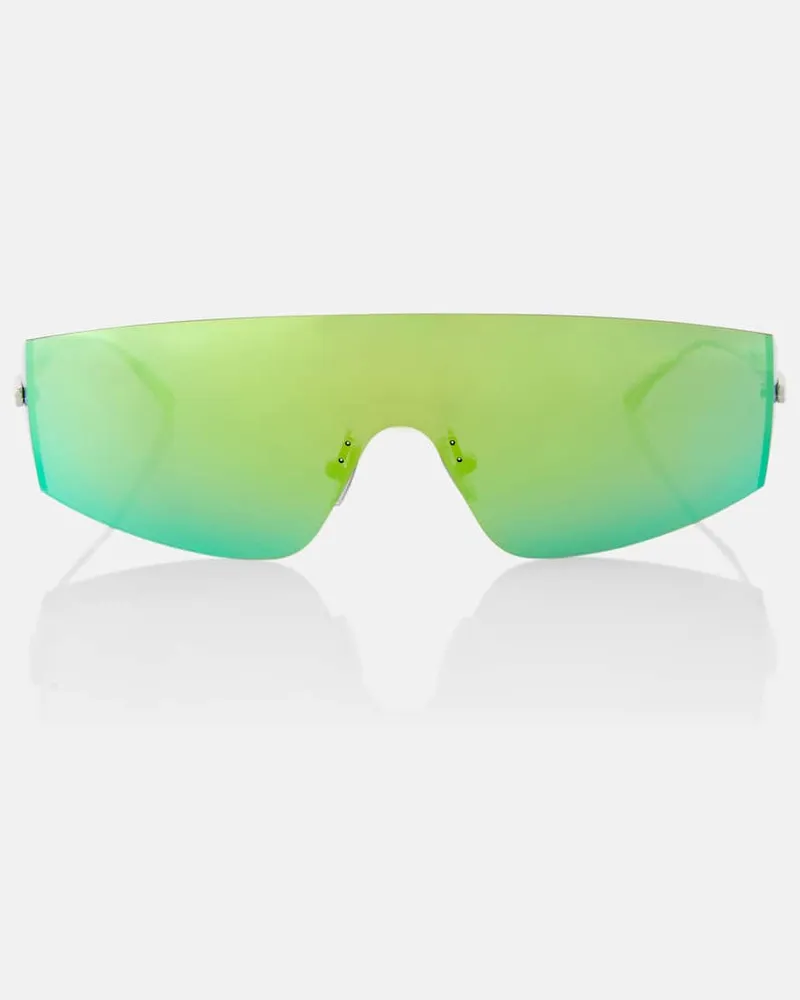 Bottega Veneta Sonnenbrille Light Ribbon Silber