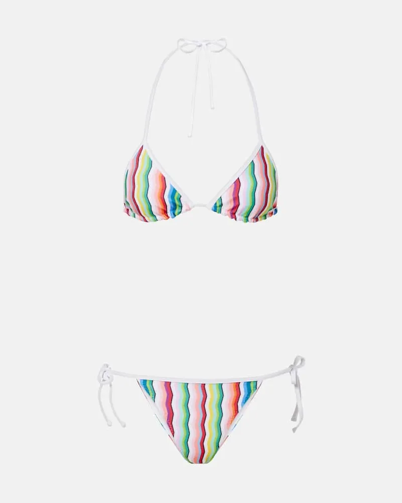 Missoni Bikini aus Frottee Multicolor