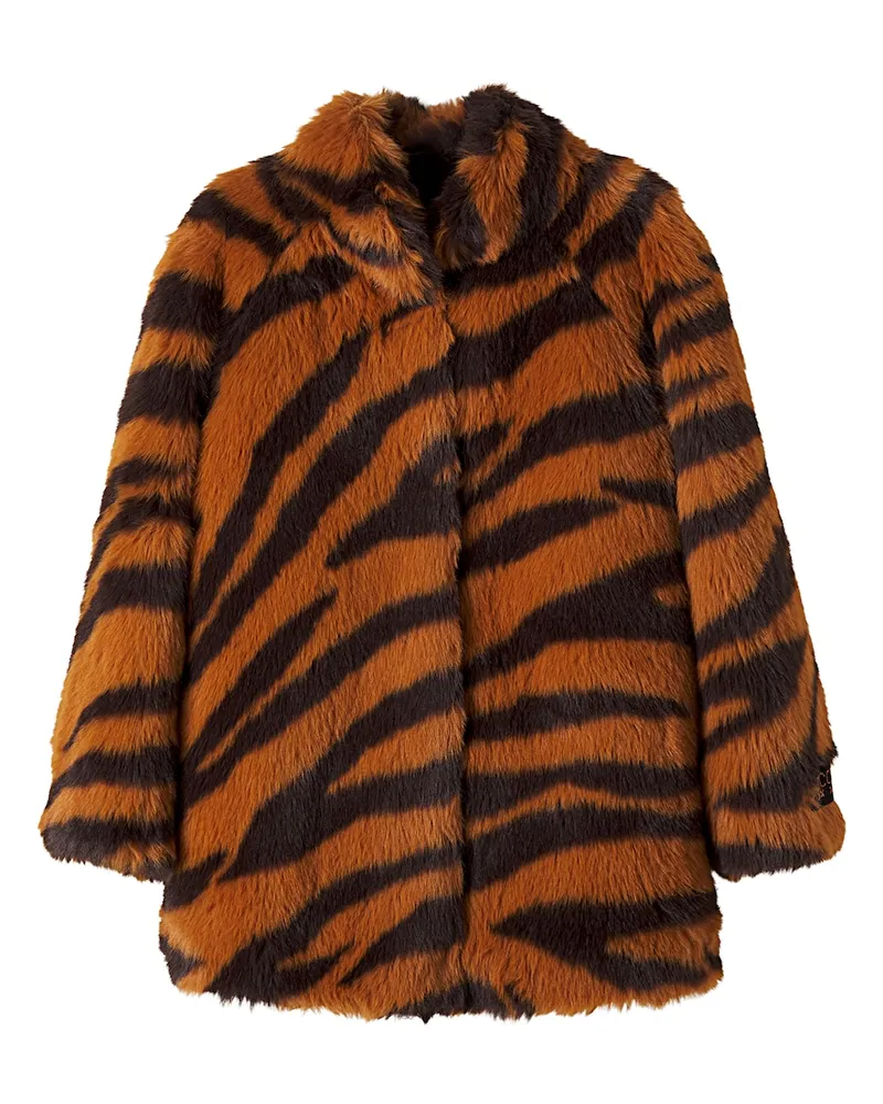 Gucci Bedruckter Mantel Orange