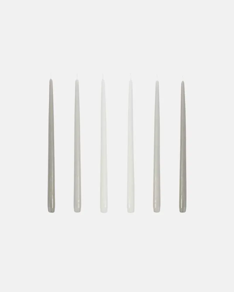 Brunello Cucinelli Set aus sechs Duftkerzen Grau