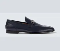 Loafers Gucci Jordaan Horsebit aus Leder