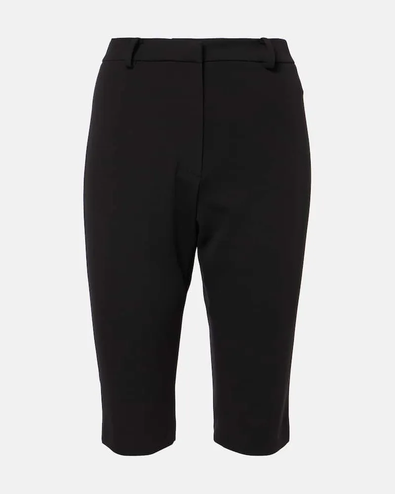 Magda Butrym Mid-Rise Bikershorts Schwarz