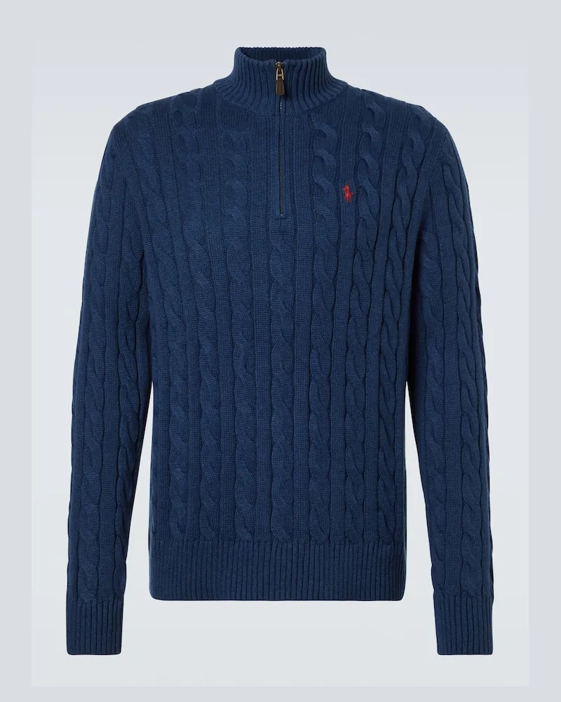 Ralph Lauren Pullover aus Baumwolle Blau