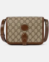 Gucci Schultertasche GG Retro Small Braun