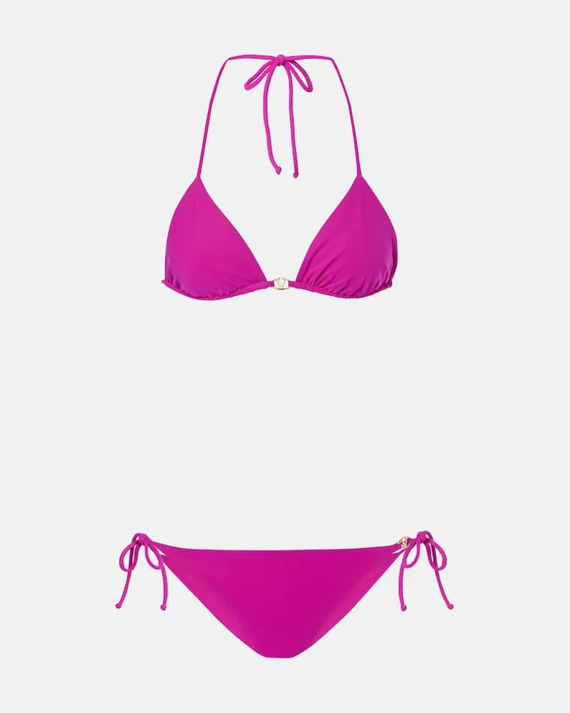 Valentino Garavani Bikini VLogo Signature Violett