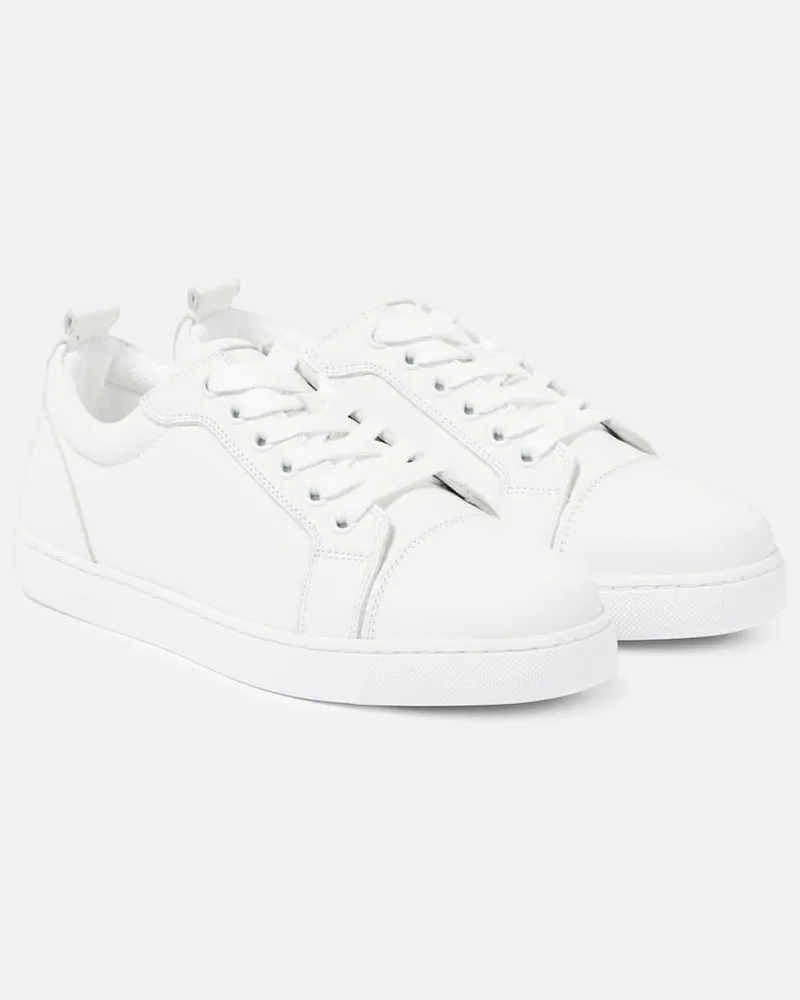 Christian Louboutin Sneakers Louise Junior aus Leder Weiß