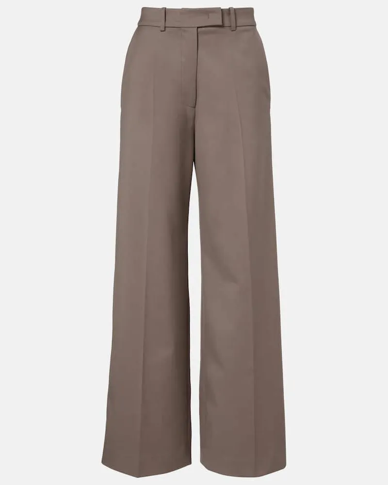 FRANKIE Shop Weite Hose Brickell Braun