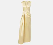 Robe aus Seidensatin