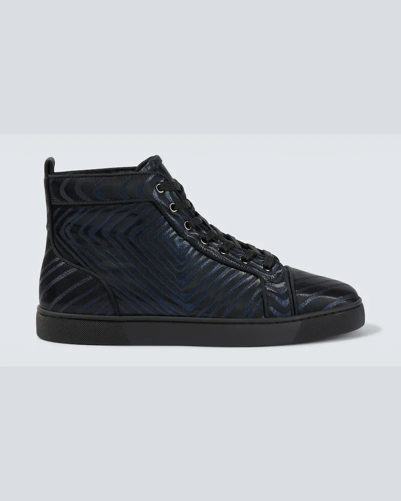Christian Louboutin High-Top Sneakers Louis Blau