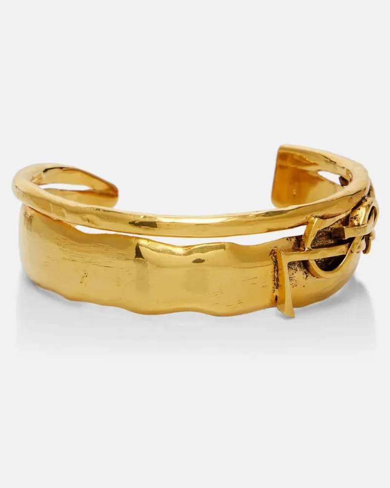 Saint Laurent Armreif Cassandre Gold
