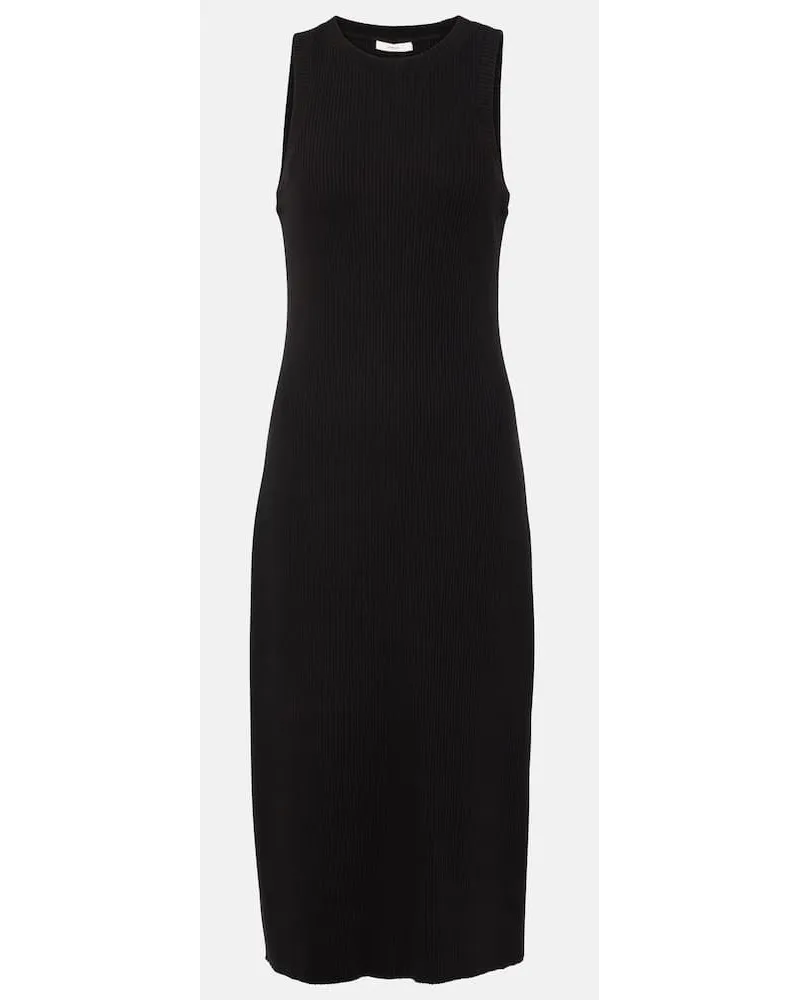 Vince Midikleid aus Jersey Schwarz