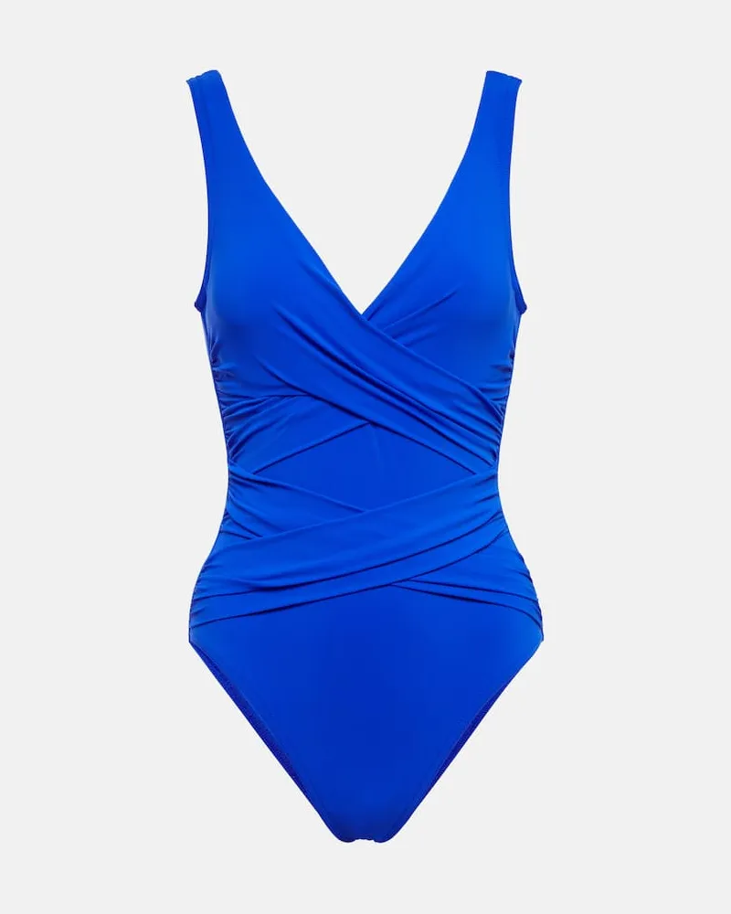 Karla Colletto Badeanzug Smart Blau