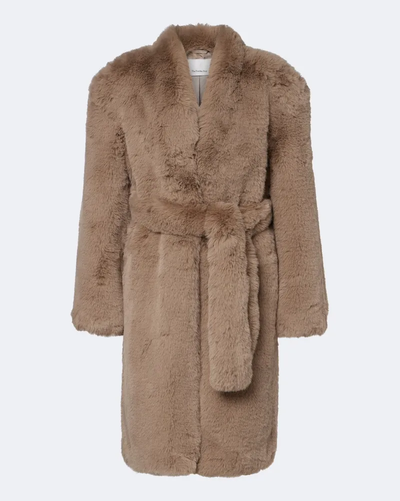 FRANKIE Shop Wickelmantel Destiny Beige