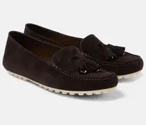 Mokassins Dot aus Veloursleder