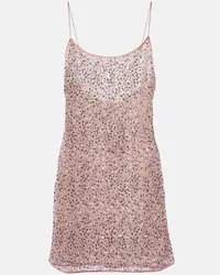 Oséree Oseree Slipdress Netquins Pink