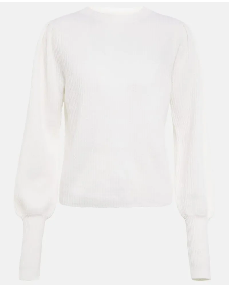 Jardin des Orangers Pullover aus Kaschmir Weiss