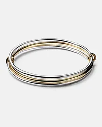 Spinelli Kilcollin Armreif Lumin aus 18kt Gelbgold und Sterlingsilber Gold