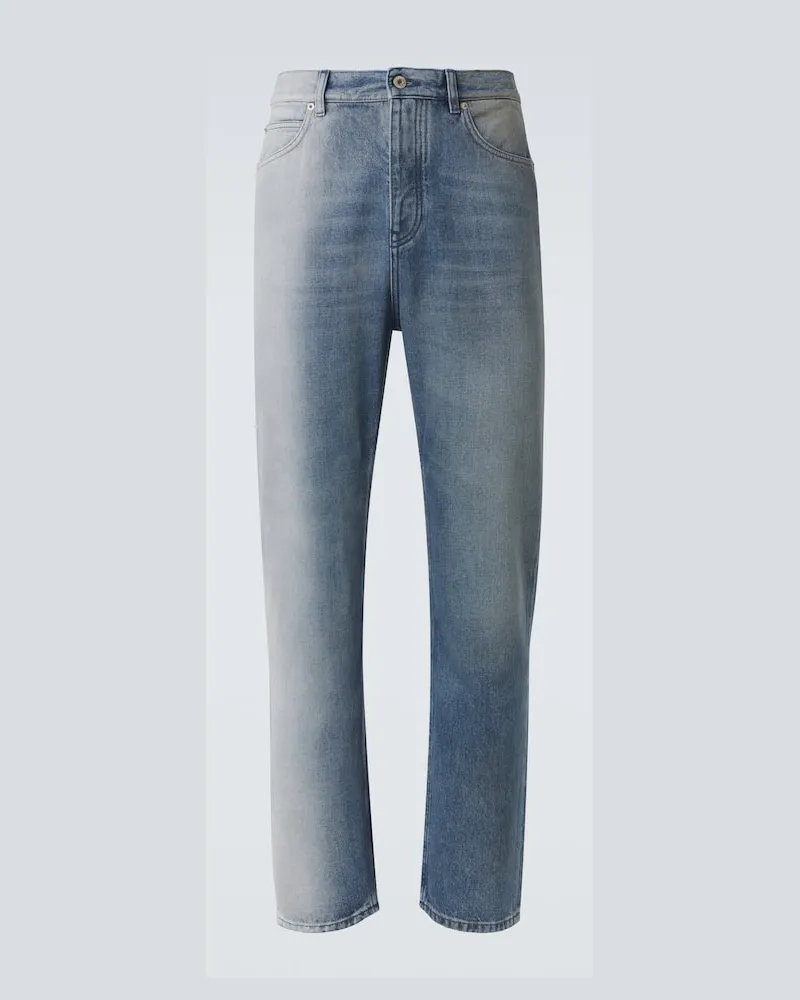 Loewe Straight Jeans Blau