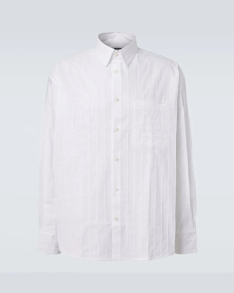 Jacquemus Hemd Camargue aus Baumwolle Weiß