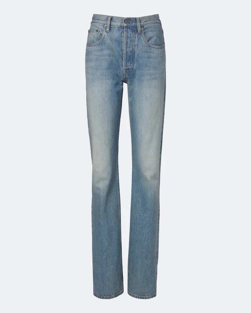 Gucci Straight Jeans Blau