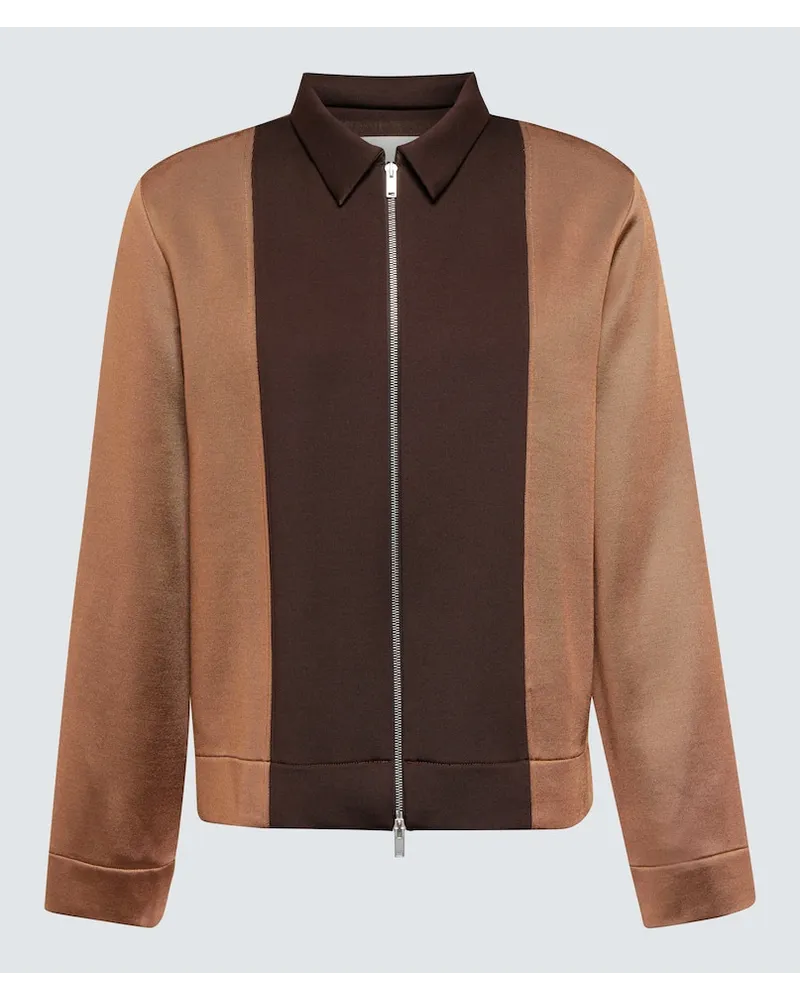 Jil Sander Jacke Braun