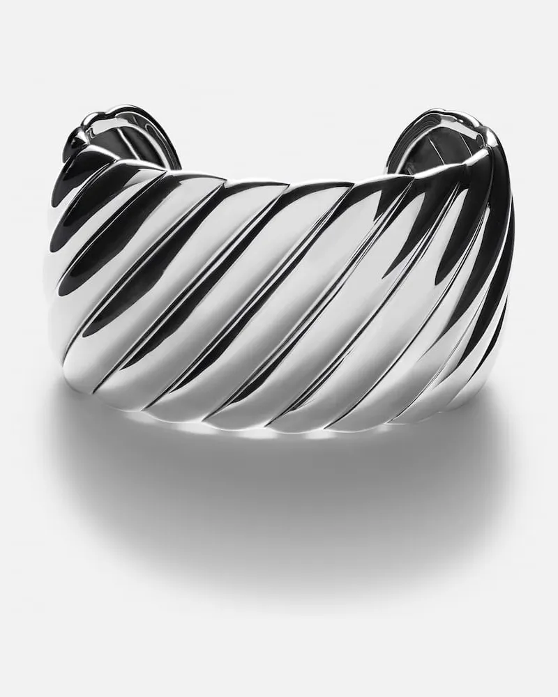 David Yurman Armreif Sculpted Cable aus Sterlingsilber Silber