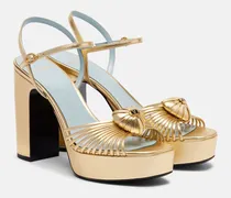 Plateausandalen Royal 115 aus Leder
