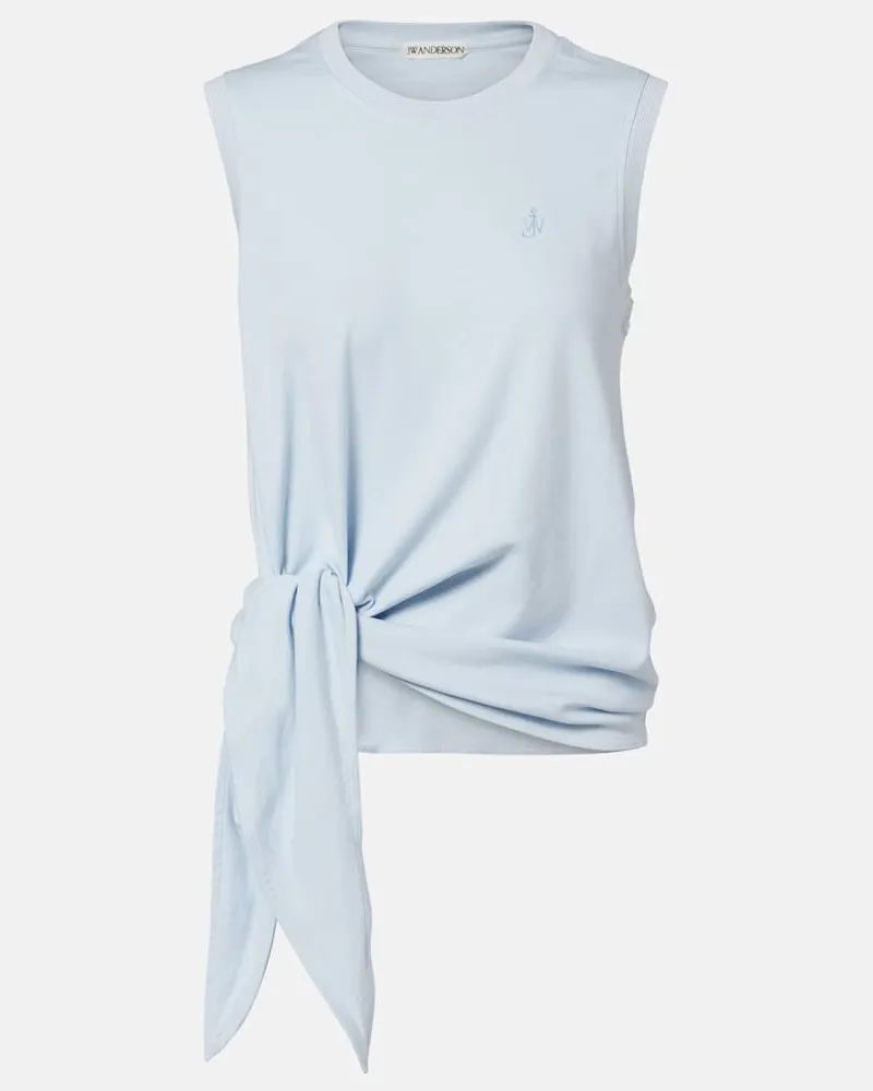 J.W.Anderson Top aus Baumwolle Blau