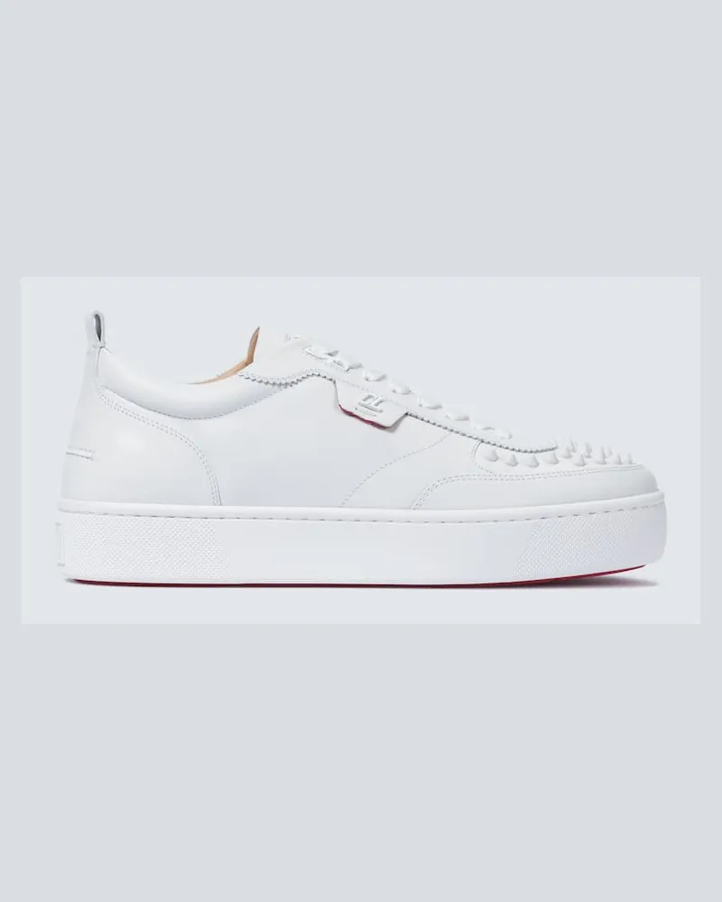 Christian Louboutin Sneakers Happyrui Spikes Weiß