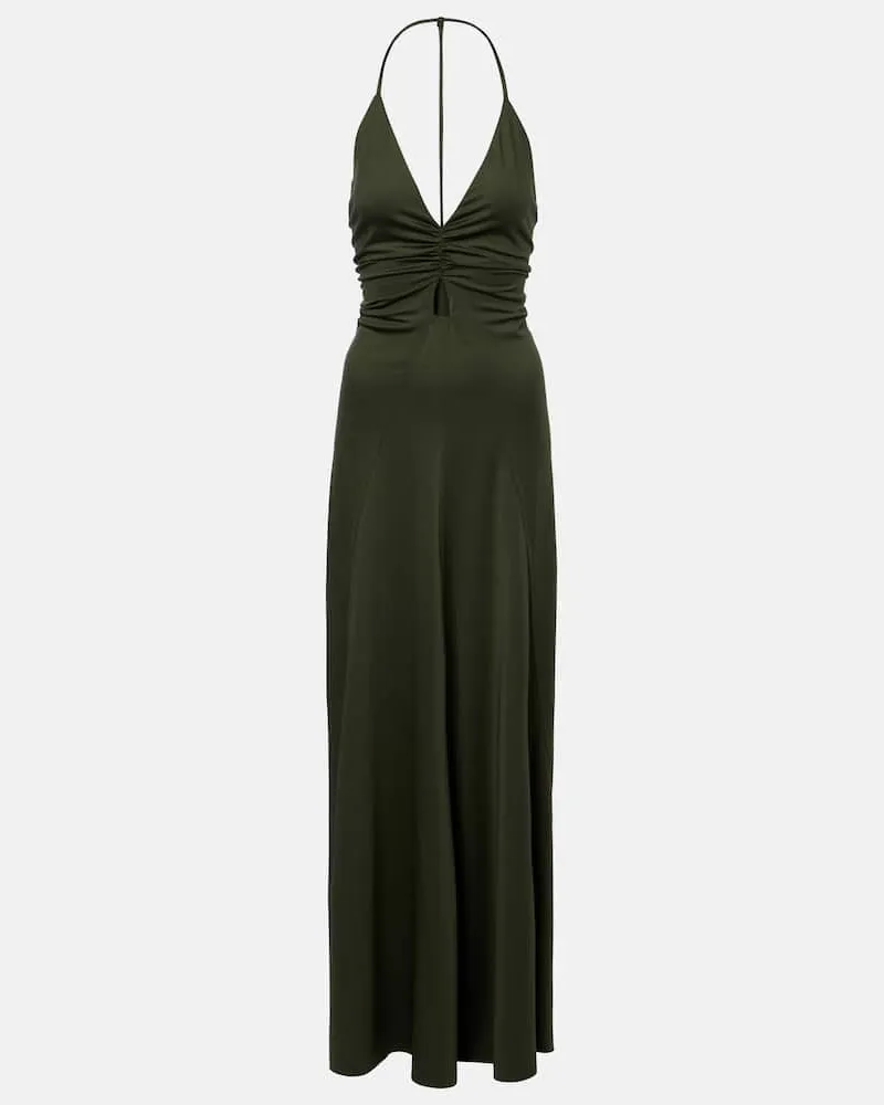 Victoria Beckham Maxikleid Grün