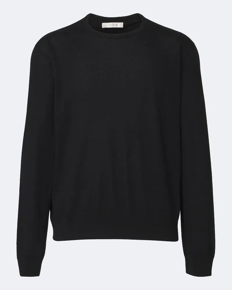The Row Pullover Demy aus Kaschmir Schwarz