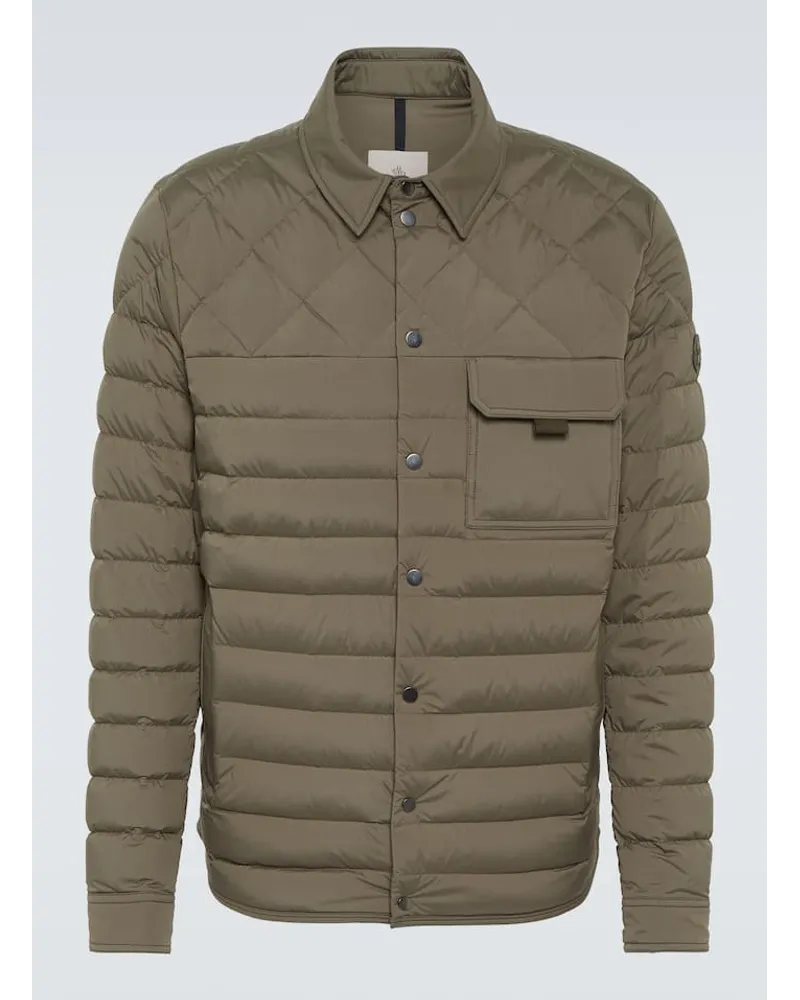 Moncler Daunenjacke Iseran Gruen