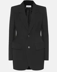 Balenciaga Blazer aus Wolle Schwarz