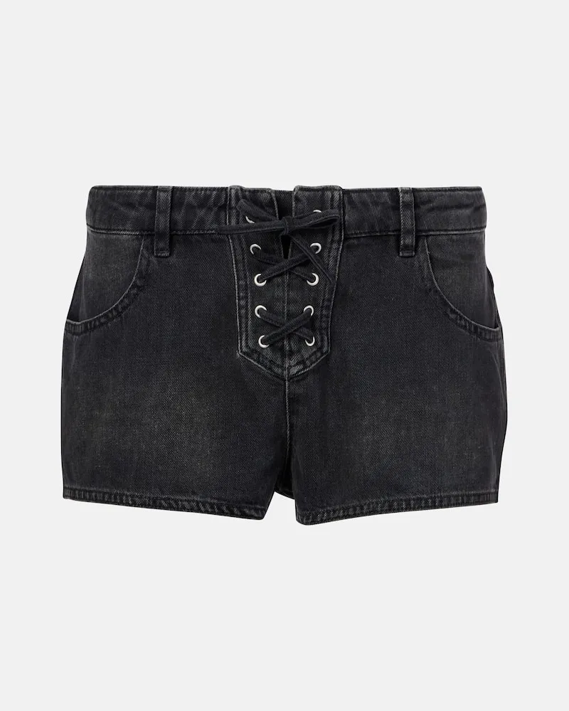 Isabel Marant Jeansshorts Delma Schwarz