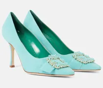 Verzierte Pumps Giboa aus Veloursleder