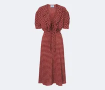 Midikleid aus Seide